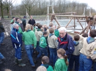Eerste steen nieuwbouw Stichting De Scharrelberg
