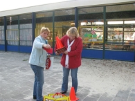 Op voeten en fietsen naar school