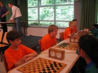 Halve finale schooldammen 2009