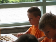 Halve finale schooldammen 2009