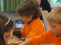 Halve finale schooldammen 2009