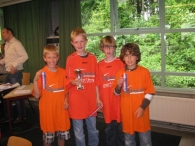 Halve finale schooldammen 2009