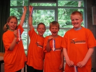 Halve finale schooldammen 2009