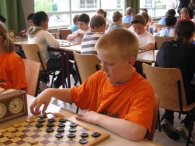 Halve finale schooldammen 2009