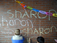 Versieren huis Sharon