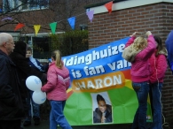Versieren huis Sharon