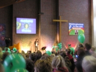 Huldiging Sharon