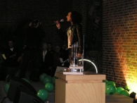 Huldiging Sharon