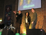 Huldiging Sharon