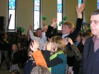 Huldiging Sharon