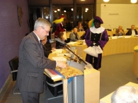 Pieten in het dorp