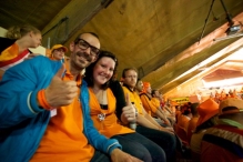 WK 2010: Nederland - Denemarken (3)