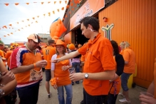 WK 2010: Nederland - Denemarken (3)