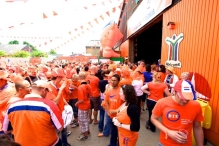 WK 2010: Nederland - Denemarken (3)