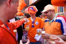 WK 2010: Nederland - Denemarken (3)
