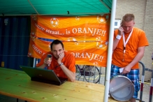 WK 2010: Nederland - Denemarken (3)