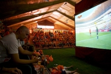 WK 2010: Nederland - Denemarken (3)