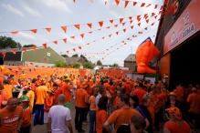 WK 2010: Nederland - Denemarken (3)