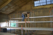 WK 2010: Opbouw VuvuzelArena (1)