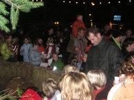 Kerstavond 2005 - Zingen bij de toren