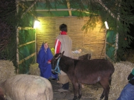 Kerstavond 2005 - Zingen bij de toren