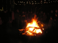 Kerst 2006: Zingen bij de toren