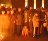 Kerst 2006: Zingen bij de toren