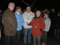 Kerst 2006: Zingen bij de toren