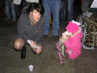 Kerst 2006: Zingen bij de toren