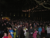 Kerst 2006: Zingen bij de toren
