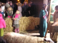 Kerst 2006: Zingen bij de toren