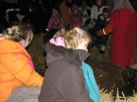 Kerst 2006: Zingen bij de toren