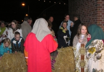 Kerst 2006: Zingen bij de toren