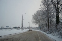 Sneeuw in maart