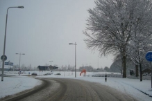 Sneeuw in maart