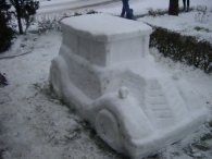 Sneeuw in maart
