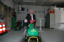 Opening onderkomen groenvoorziening