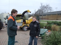 Kerstbomen Versnipperen