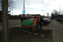 Onthulling Welkomstbord