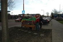 Onthulling Welkomstbord