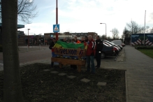 Onthulling Welkomstbord