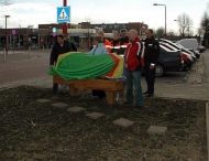Onthulling Welkomstbord