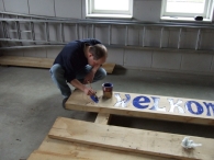 Onthulling Welkomstbord