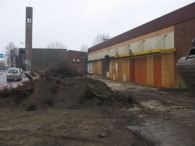 Bouwrijp maken winkelcentrum