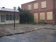 Bouwrijp maken winkelcentrum