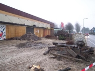 Bouwrijp maken winkelcentrum