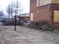 Bouwrijp maken winkelcentrum