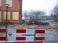 Bouwrijp maken winkelcentrum