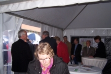 Bezoek minister Vogelaar