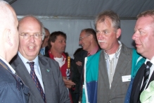 Bezoek minister Vogelaar